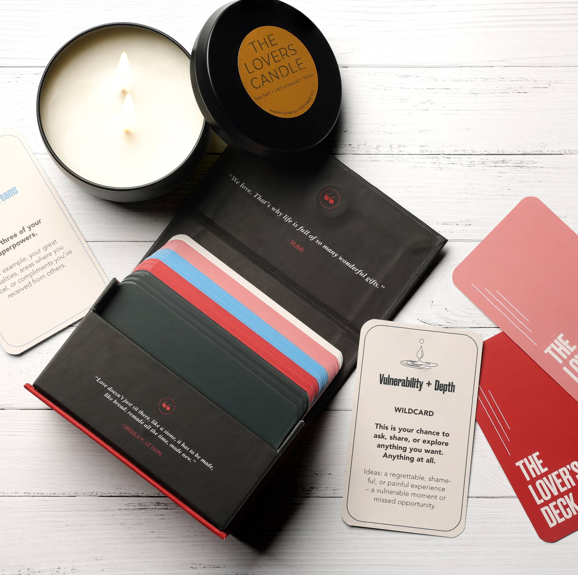 Date Night Bundle + Deck and Candle